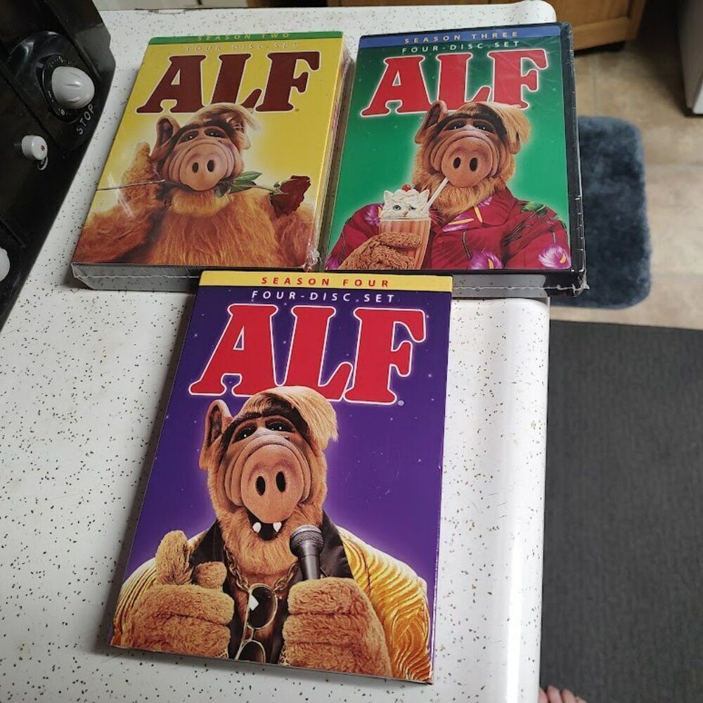 New And Sealed Alf DVD Seasons 2 3 And 4